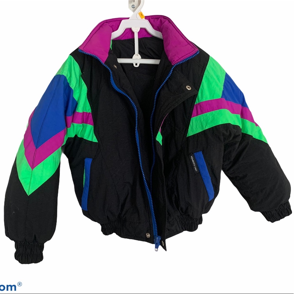 Vintage 80-90s Members Only Puffer Coat size 8
